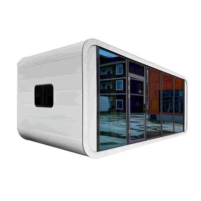 China 20ft Modern Modular Home Prefab 40ft Modular Portable Apple Pod Tiny Office Container Homes Mobile Apple Cabin for sale