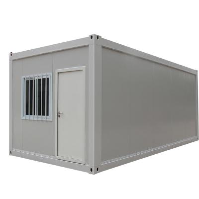 China Modern Garage Storage Room Office Building Prefab Modular Portable Flat Pack Container House for sale