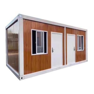 China Modern Fire Retardant Residential Prefab Luxury Light Steel House Villa Container House Detachable PU Sandwich Panel for sale