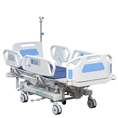 China Luxury Multi-Function Folding Room Furniture Auckland ICU Metal Patient ICU Adjustable Electric Medical Used Bed MGE-EYX1 Medige for sale