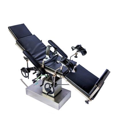 China MGE-OT6 Medige Metal Medical Device Quality Approved Hydraulic General Manual Operation Bed Operating Room Surgery Table for sale