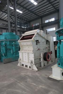 China Rotor-Prallmühle-Steinbruch-Felsen-Dolomit-Hammermühle-Felsen-Zerkleinerungsmaschine 75Kw PF1010 einzelne zu verkaufen