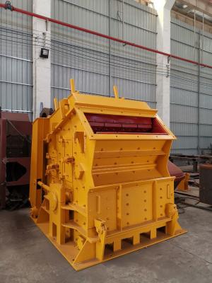 China Geel Concreet de Machine75kw Verticaal Ce ISO, hydraulische effectmaalmachine, draagbare effectmaalmachine van de Effectmaalmachine Te koop