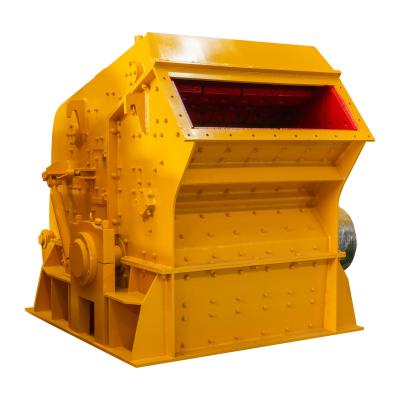 China Stone Horizontal Shaft Impact Crusher Machine 2690mm PF1010 Cubic Shape for sale