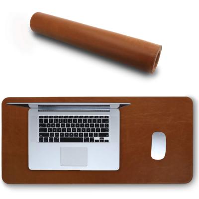 China Oxford cloth double-sided leather table mat is waterproof and non-slip mouse mat for sale