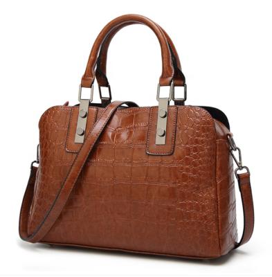 China Lady Latest Popular Fashion PU Ladies Handbag Women Leather Handbags 1 Piece for sale