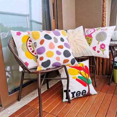 China Anti-bacteria Manufacturers Supply 2021 Modern Luxury Polka Dot Cushion Cover for sale