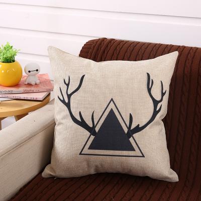 China New Design Anti-bacteria Accept Custom Logo 45x45cm Square Sofa Throw Pillowcases Cute Animal Printing Cushion Cover Case for sale