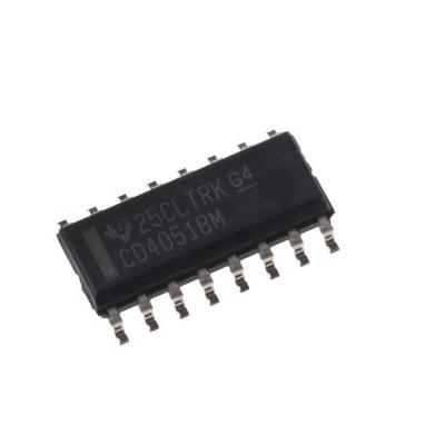 China New And Original Electronic Accessories Integrated Circuit Electronics Supplier In Bom Running Service CD4051BM96 for sale