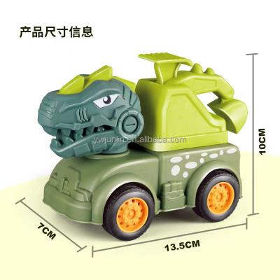 China Innovative Motion Dinosaur Plastic Truck Hot Sale Truck Toys Children Gift Construction Truck Engineering Vehicle for sale