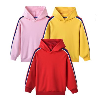 China Anti-pilling Baby Boy Girls Shear Hooded Children's Pullover Teenager Spring Clothing Warm Sweatshirt 2022 New for sale