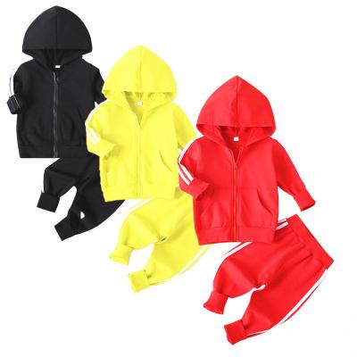 China 2022 New Children Sweatsuit Kids Casual Jogger Set Baby Boy Girls Sweater Joggers Sets Kids Tracksuit for sale