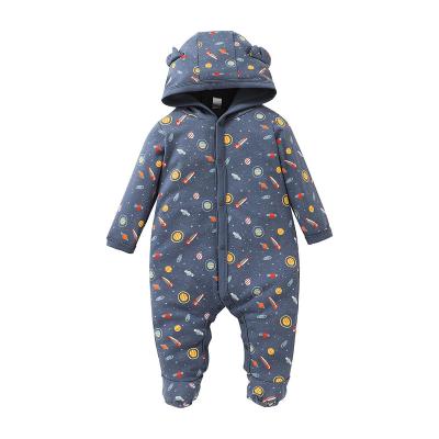 China Spring Autumn Newborn Infant Baby Sleepwear 98% Cotton Sets Overalls Playsuits Long Sleeve Baby Romper for sale