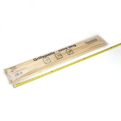 China Smooth Easily Cleaned Round Eco Friendly Disposable Marshmallow Roasting Satay Skewer Bamboo Bamboo Stick for sale