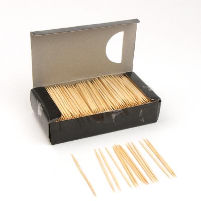 China China Disposable Disposable Double Head Toothpicks Reliable Healthy 100% Bamboo Wooden Wholesale for sale