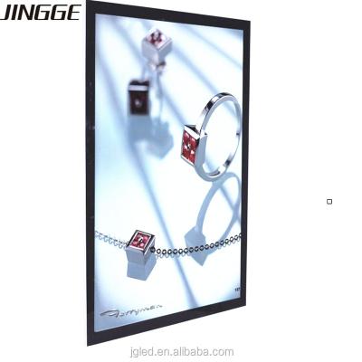 China Customized Aluminum Shape Acrylic Material Aluminum Sign LED Light Box for sale