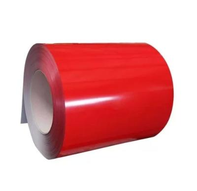 China Red Color PPGI PPGL DX51D Pre Painted Galvanized Iron Coil GI Sheet Coil 0.12-2mm for sale