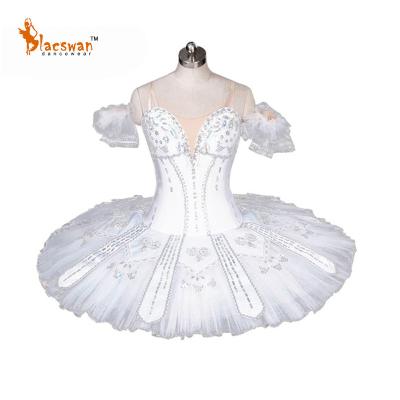 China Adjustable Sizing Realm of Shades Dance Competition Stage Ballet Tutu La Bayadere La Bayadere Professional White Classic Costume YAGP for sale