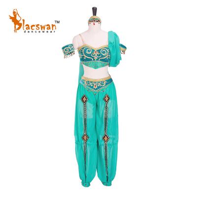 China Ballerina Le Corsaire Competition Stage Equipment Oriental Variation Ballet Nutcracker Dance Adjustable Sizing Costume for sale