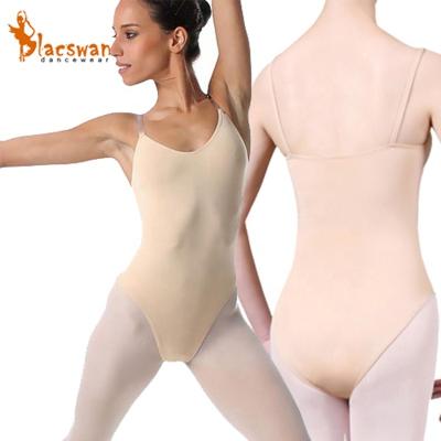 China Nude Color Dance Underwear Peel Tone Dance Leotard For Girls Ballet Camisole Dancing Dancer Tights For Adults Ballet Uniform Underwear BL615 for sale