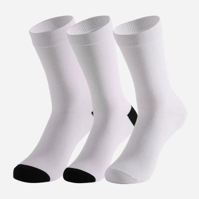 China Fashion sporty casual nylon sublimation pressure color socks sublimation empty white for men and women accept customization for sale