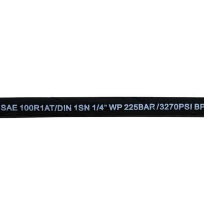 China Petroleum Hydraulic Fluids SAE 100 R1 SAE 100R2 EN853 1SN EN853 2SN High Low Pressure Oil Hydraulic Rubber Hose for sale