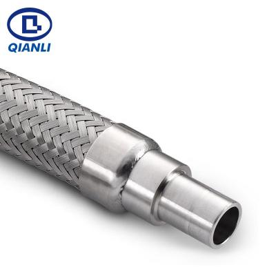 China Corrosion And High Temperature Resistant Factory Standard Stainless Steel SAE 100R14 Stainless Steel Flexible Hose for sale