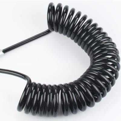 China Good Elasticity High Elastic PU Tube TPU Wear Resistant Telescopic Spiral Trachea for sale