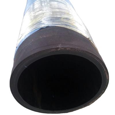 China Flexible Petroleum Base Hydraulic Fluids Wear Resistance Acid And Alkali Resistant Chemical Rubber Hose for sale