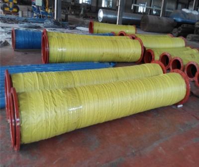 China Heavy Bore Rubber Hose Large Diameter Suction And Discharge Rubber Dredging Hose With Flange for sale