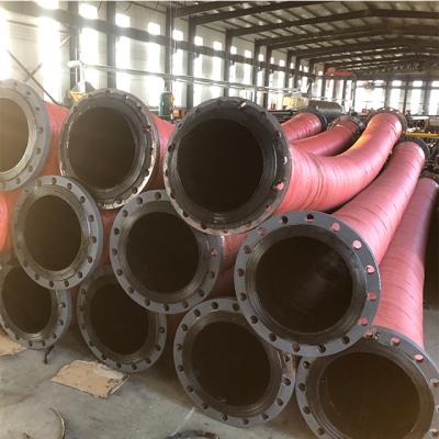 China NR large diameter dredge pipes for conveying and inhaling sediment for sale