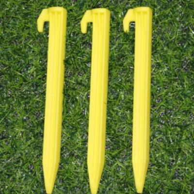 China Welding Ground Nails For Tent 1/4 Bend Plastic Ground Pegs for sale