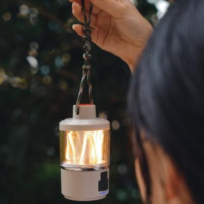 China 6-8 Stunden Portable Retro Camping Lampen 3,7v 30w Ultra lange Akkulaufzeit Außenbeleuchtung zu verkaufen