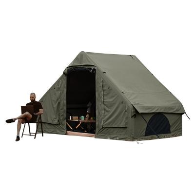 China Large Camping Tent Exterior Cotton Emergency Camping Shelter à venda