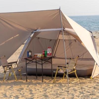 China 10 X 10 Fuß öffnendes Schnellstrandzelt vollautomatisch Klappzelt für Picknick Sonnencreme für 4-8 Personen zu verkaufen