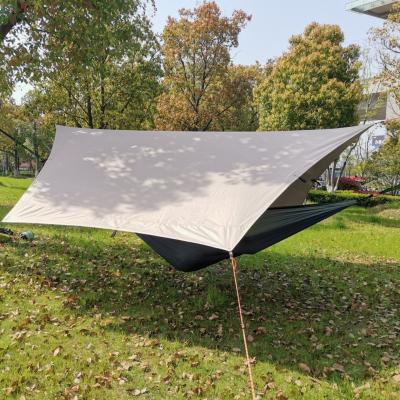 China Rainproof Multi Person Lightweight Canopy For Camping Sunshade Hexagonal for sale