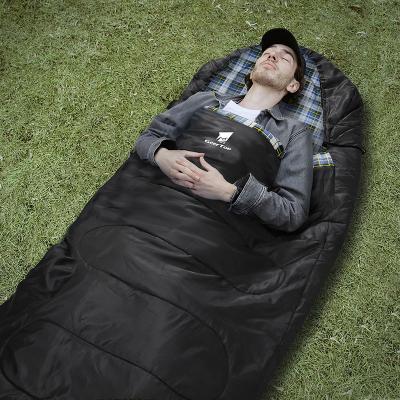 China Outdoor Camping Sleeping Bag Thickened And Widened For Warmth Ultra Light And Sealed for sale