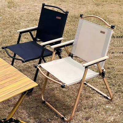 China Silla plegable portátil al aire libre silla de campamento salvaje de 250 libras con tela de malla en venta