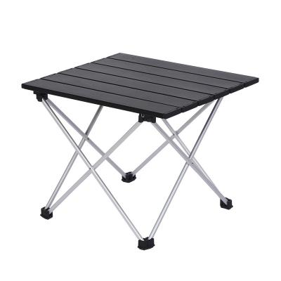 China Tactical Aluminum Alloy Egg Roll Table Outdoor Folding Portable Picnic Table Low Lightweight Ultralight For Barbecue for sale