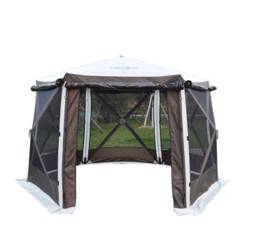 China Outdoor foldable hexagonal single - door quick - open picnic tent for sale