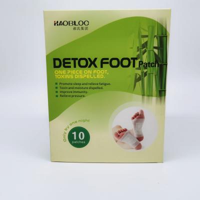 China Hot Products Health Herbal Detox Patch Detox Foot Patch 7*10cm/paste for sale