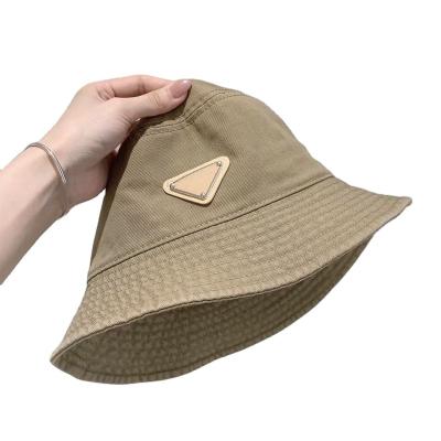 China Hot Autumn New Style Bucket Hat Character Sale Designer Hats Simple Design Luxury Unisex Bucket Hat for sale