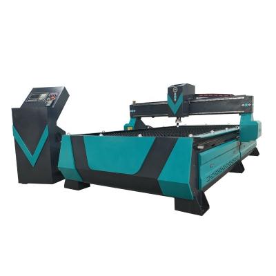 China Machinery Repair Shop Servo Motor 100A HuaYuan Power Metal Cutting Low Cost CNC Plasma Cutting Machine 1530 for sale