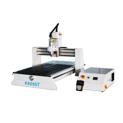 China Small Working Hobby Wood Metal Cutting 6090 Mini Woodworking Router CNC Milling Engraving Machine for sale