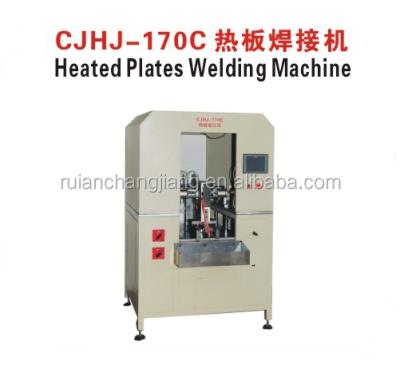 China hot plate welding machine for cap welding machine air filter production line 2KW 8pcs/min CJHJ-170C for sale