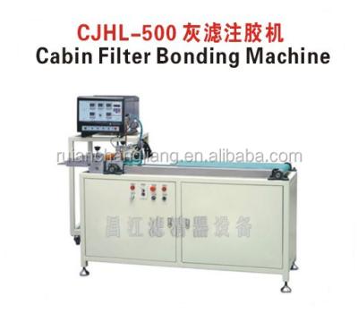 China CJHL-500 Air Conditioning Filter Booth Filter Connecting Machine for sale