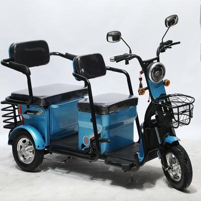 China 2021 Popular Electric Bike Three Wheel Passenger Tricycle 60V 500W 600W For Passenger for sale