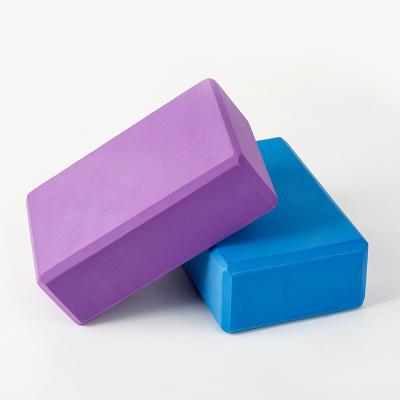 China High Density Eco-friendly Yoga Block Foam Eva Exercise Block And Eco-Friendly Anti-Slip Colorful Brick Yoga Block Block Set Of 2 Pieces for sale