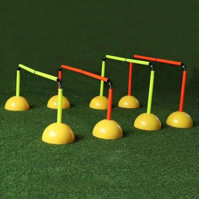 China Can Be Assembled To Round Agility Adjustable Hurdles Obstacle Set Gear Legwork Training Poles Rounds Agility Ladder Hurdles Sporting Goods for sale