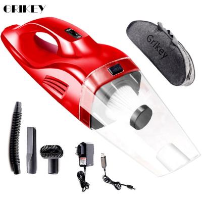 China Grikey Multi-Funtion Cordless Vacuum Cleaner USB Rechargeable Portable 120W Handheld Vacuum Cleaner for Car /Home Mini Vaccum Cleaner Wet Dry for sale